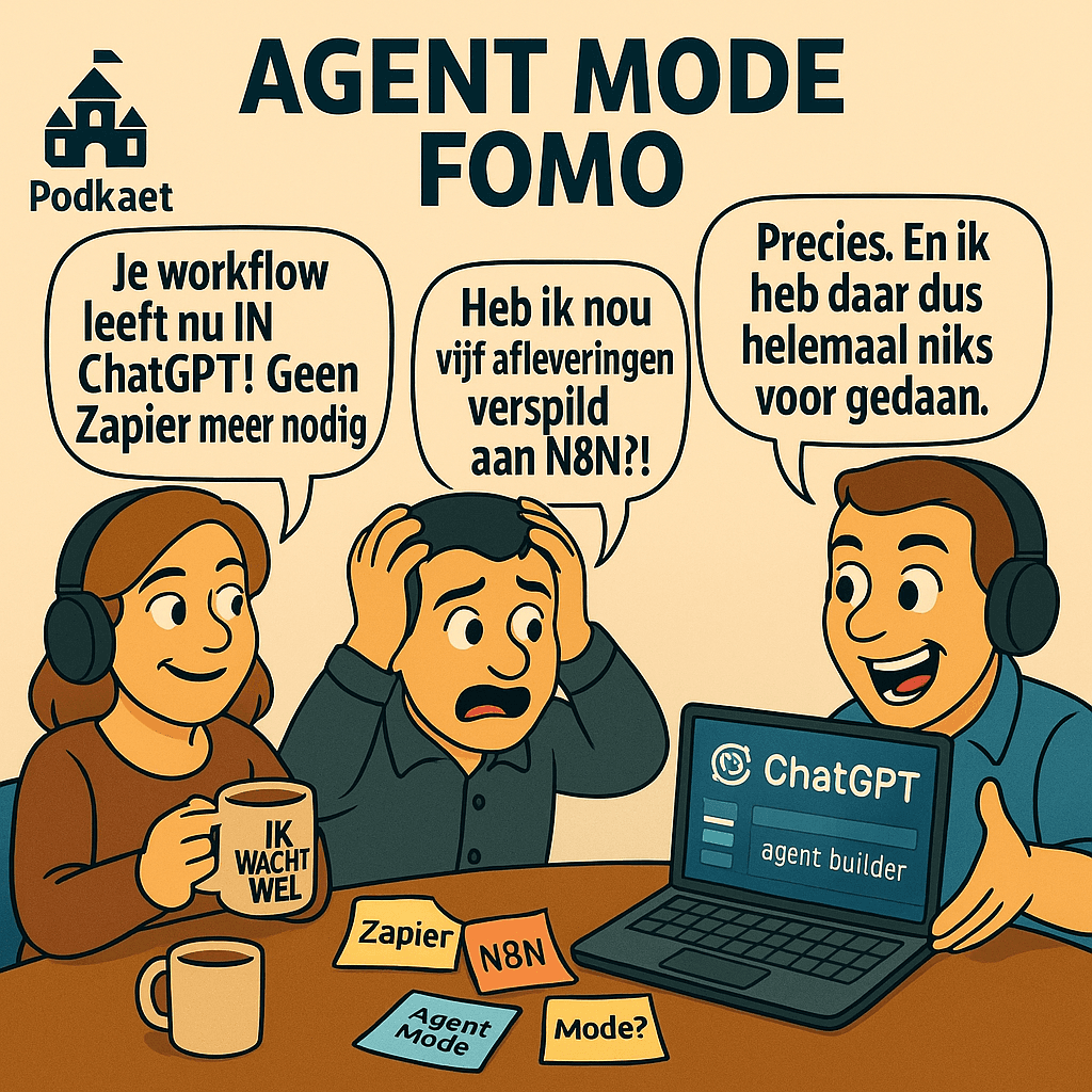 Cover image for 50. ChatGPT Agent Mode en de Wrapper Apocalypse