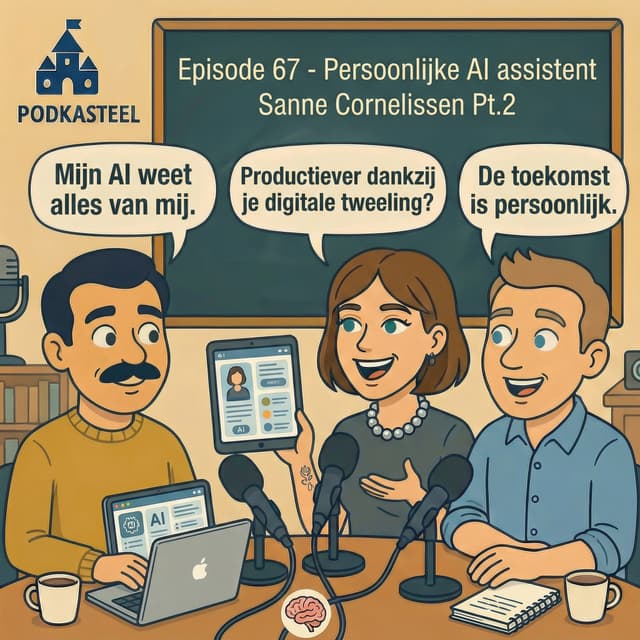 Cover image for 67. Persoonlijke AI assistent - Sanne Cornelissen (Deel 2)