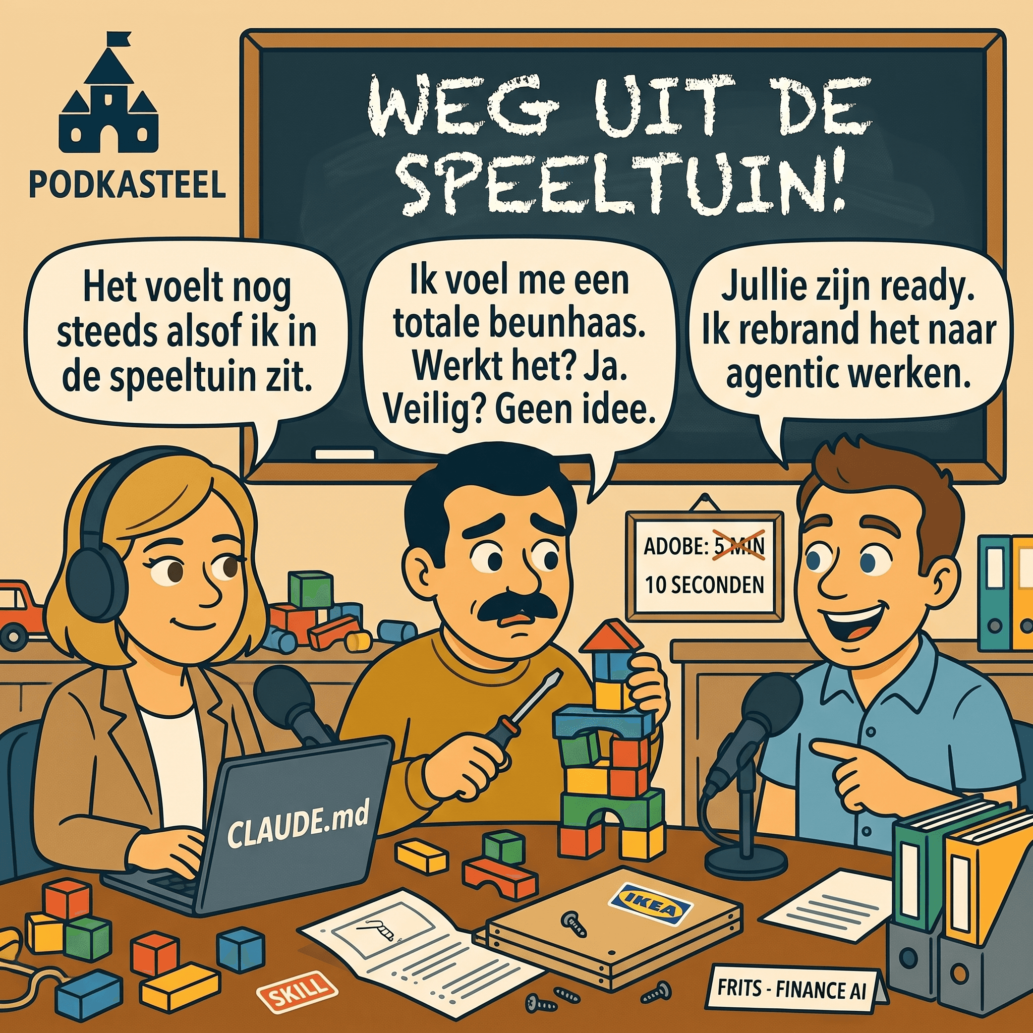 Cover image for 79. Claude Code Recap: hoe komen we de speeltuin uit?