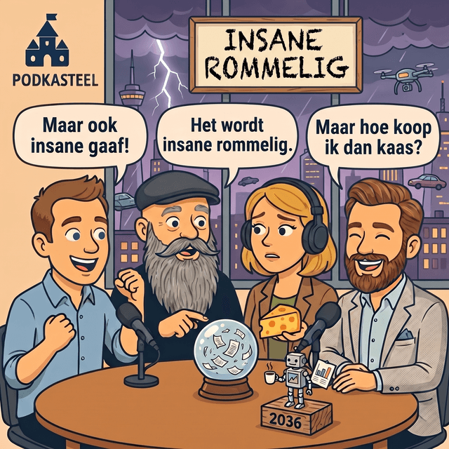 Cover image for 87. De komende 10 jaar worden insane rommelig – in AI-transitie met Wesley ter Haar II